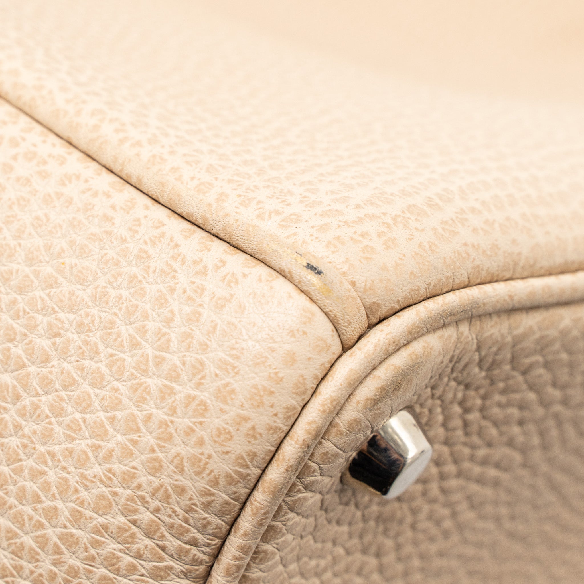 DIOR DIORISSIMO BAG CALFSKIN BEIGE/PINK SHW