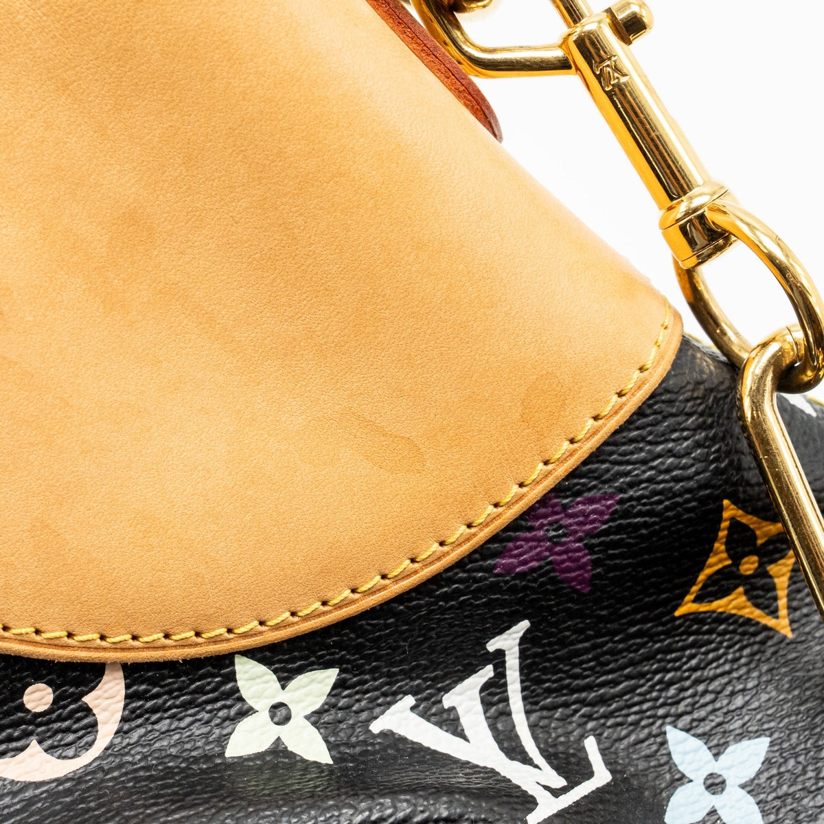 LOUIS VUITTON JUDY MM MONOGRAM CANVAS BLACK/MULTICOLOR GHW
