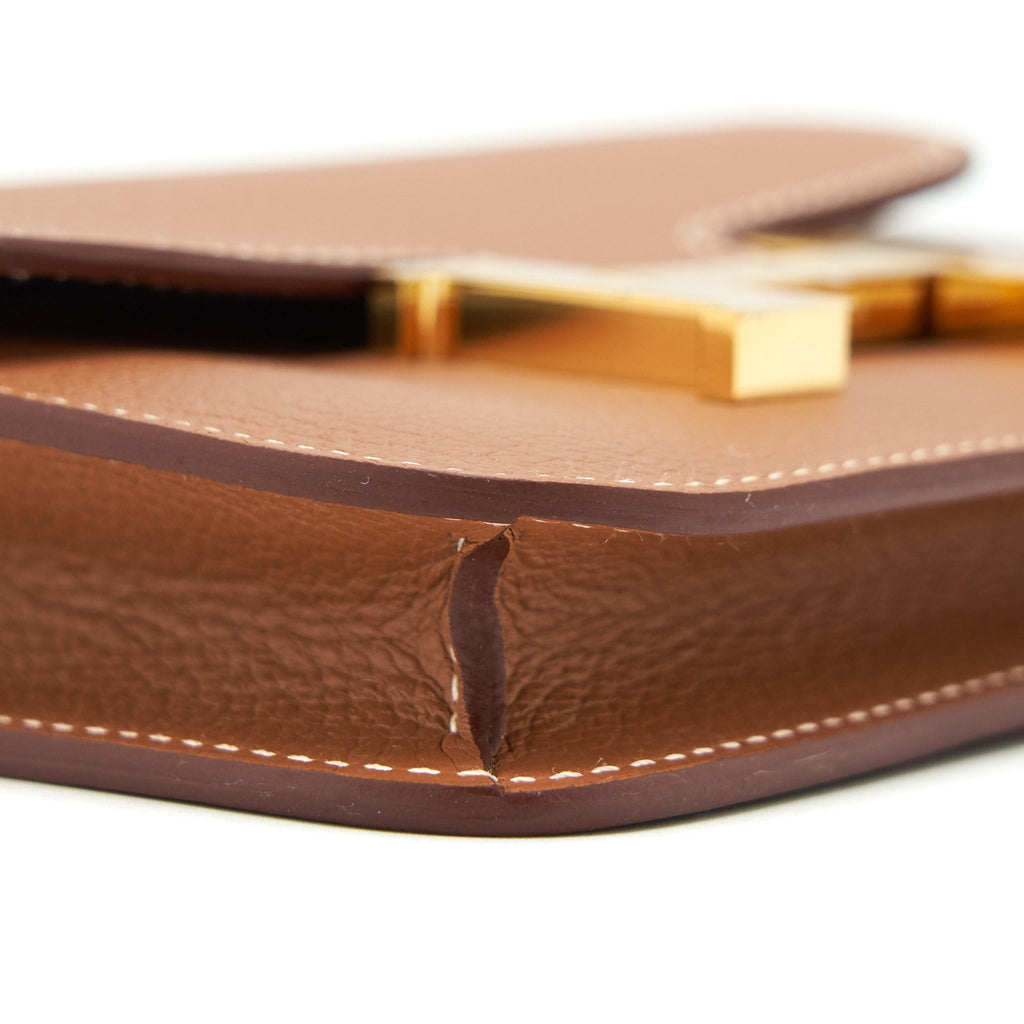 Hermes Constance Slim Evercolour Gold GHW