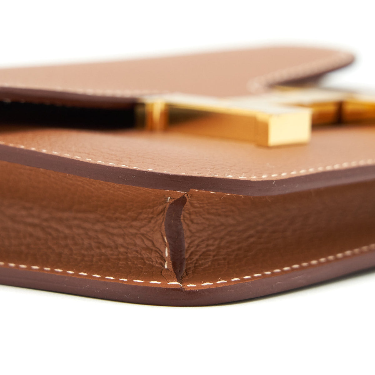 Hermes Constance Slim Evercolour Gold GHW