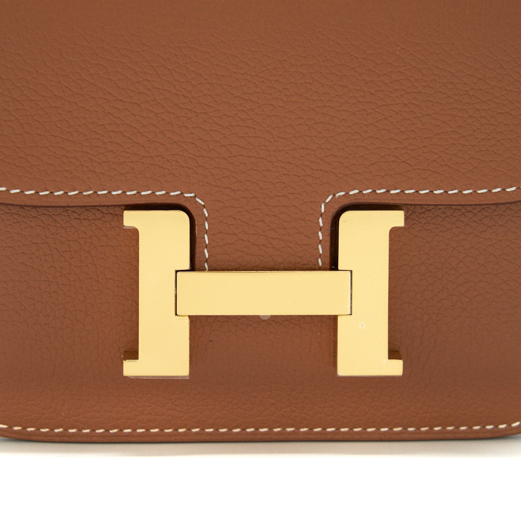 HERMES CONSTANCE SLIM EVERCOLOUR GOLD GHW