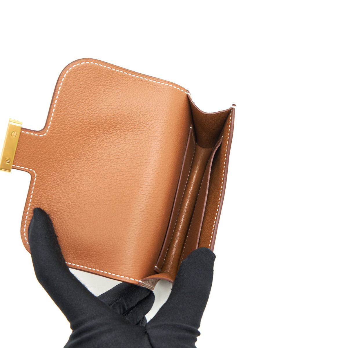 Hermes Constance Slim Evercolour Gold GHW
