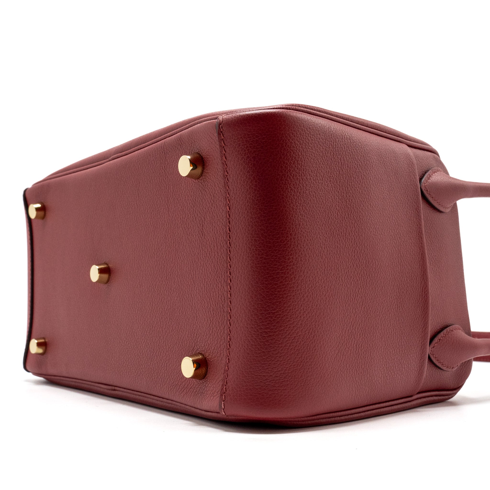 HERMES LINDY 26 EVERCOLOR ROUGE GRENAT GHW