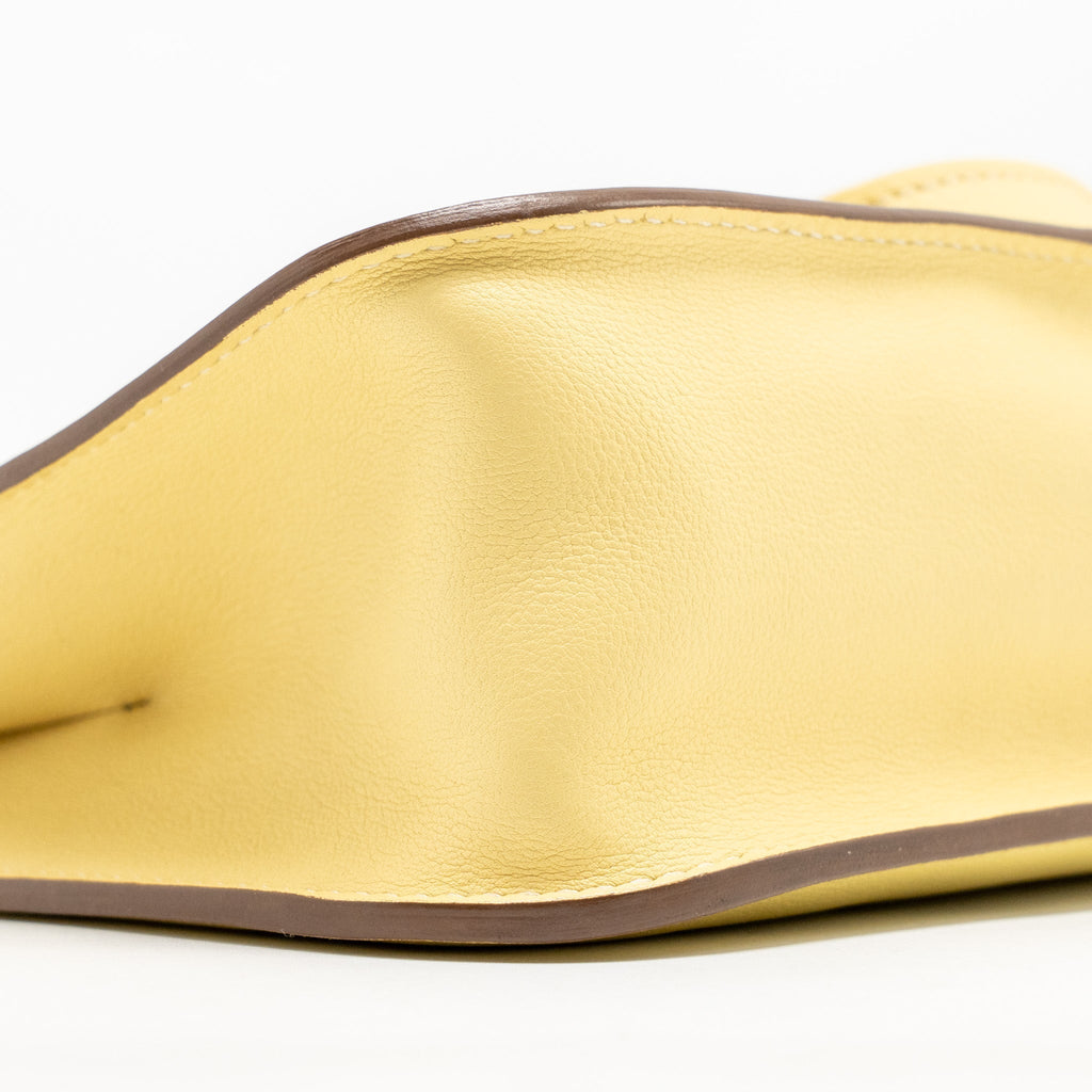 HERMES MINI HALZAN 22 SWIFT 1Z JAUNE POUSSIN SHW