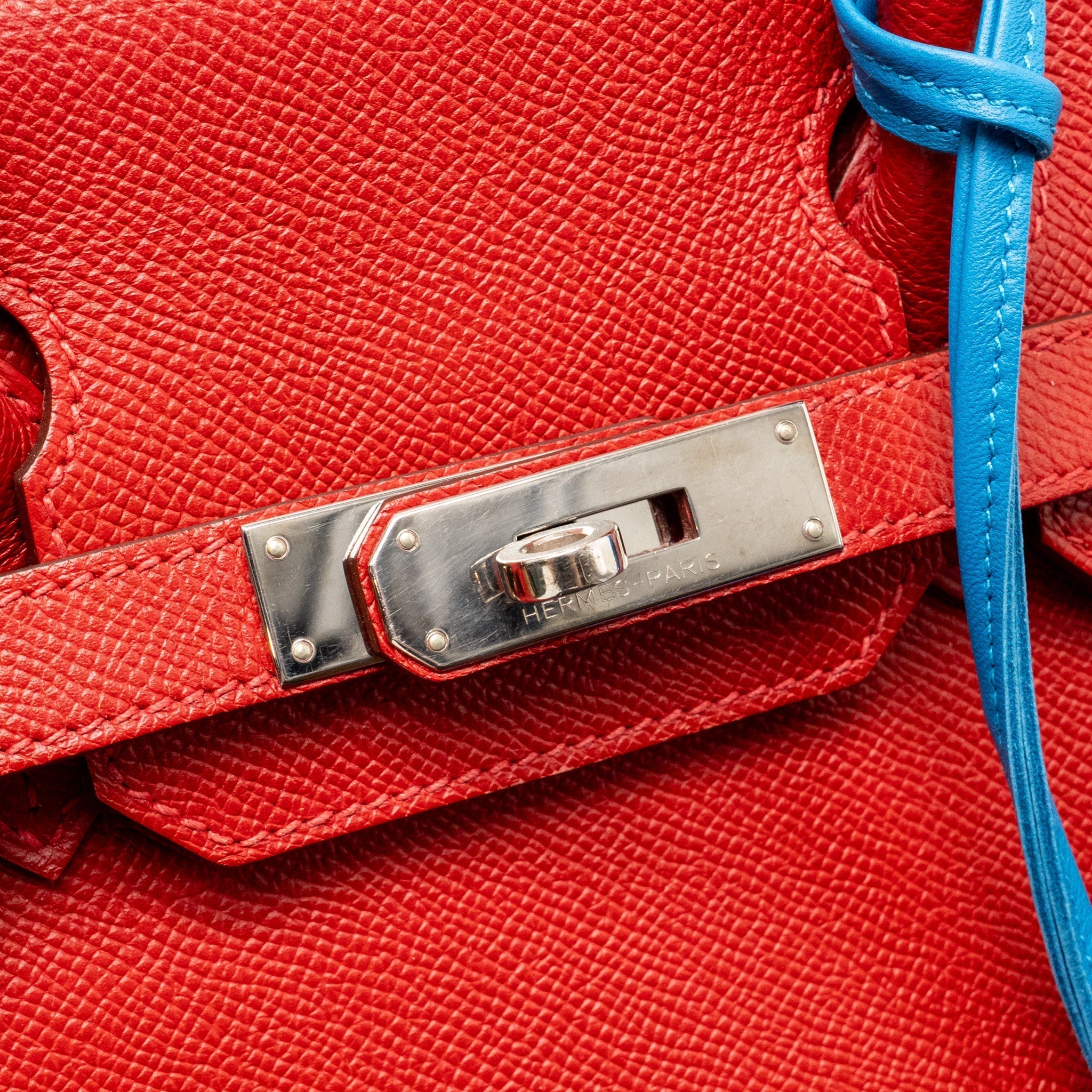 HERMES BIRKIN 30 EPSOM ROUGE CASAQUE SHW