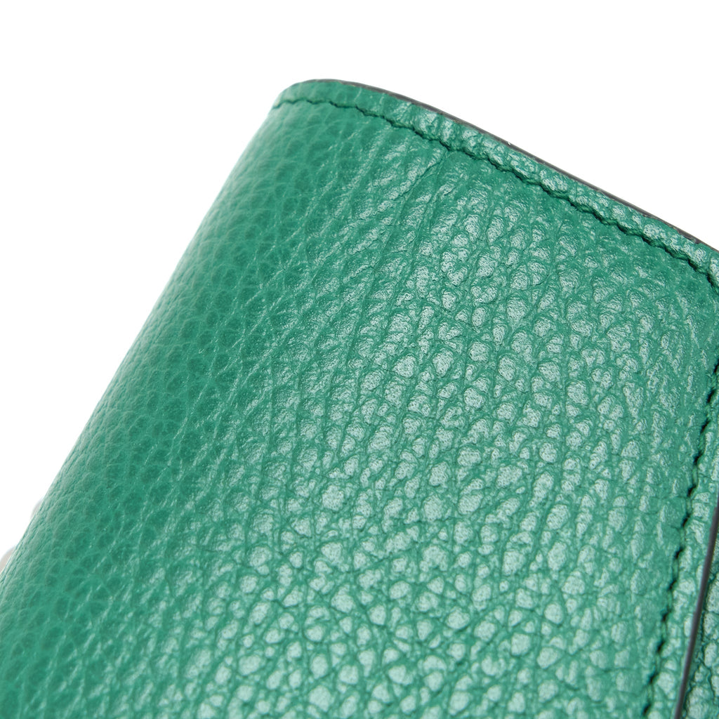 GUCCI DIONYSUS MINI CHAIN BAG CALFSKIN GREEN MULTICOLOUR HARDWARE