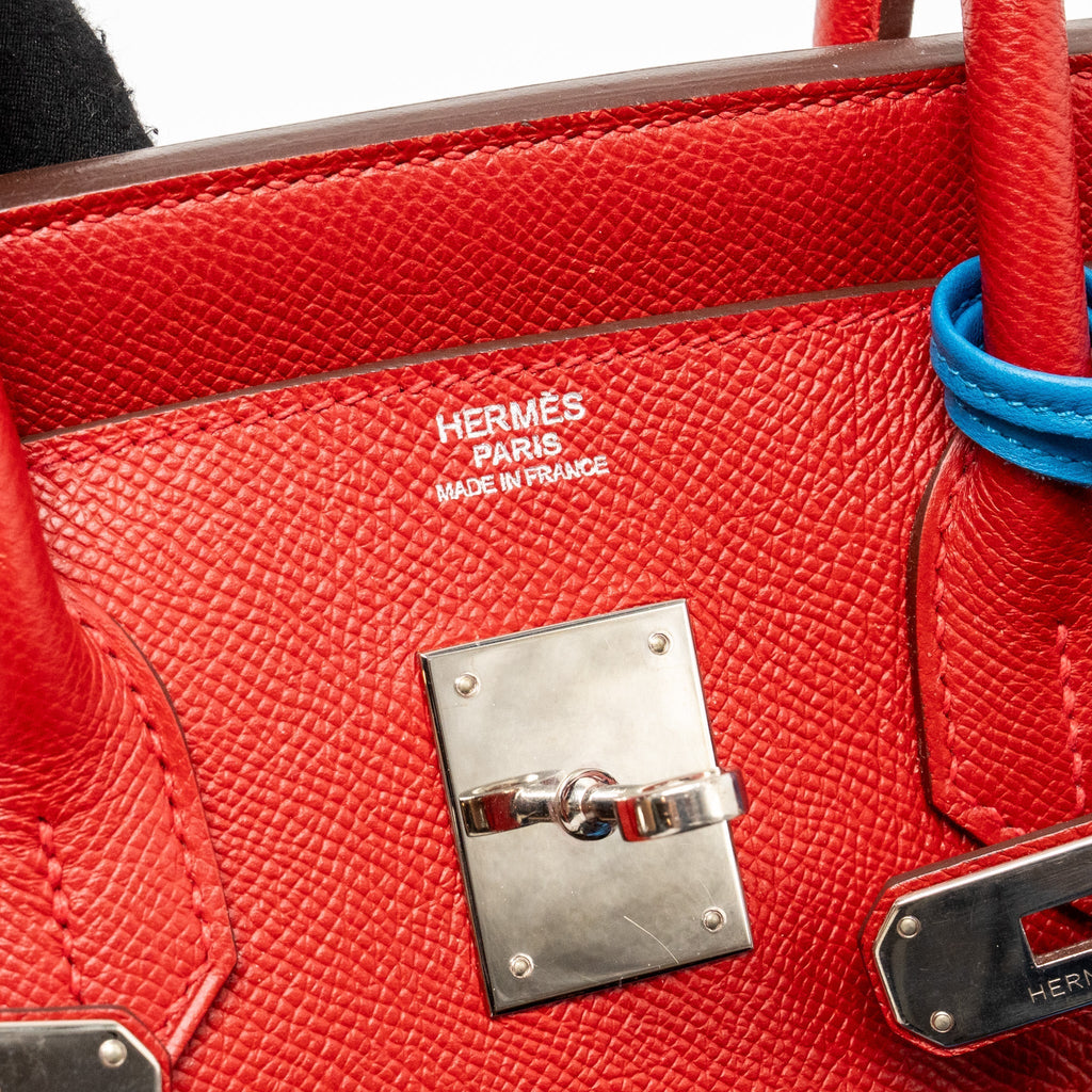 HERMES BIRKIN 30 EPSOM ROUGE CASAQUE SHW
