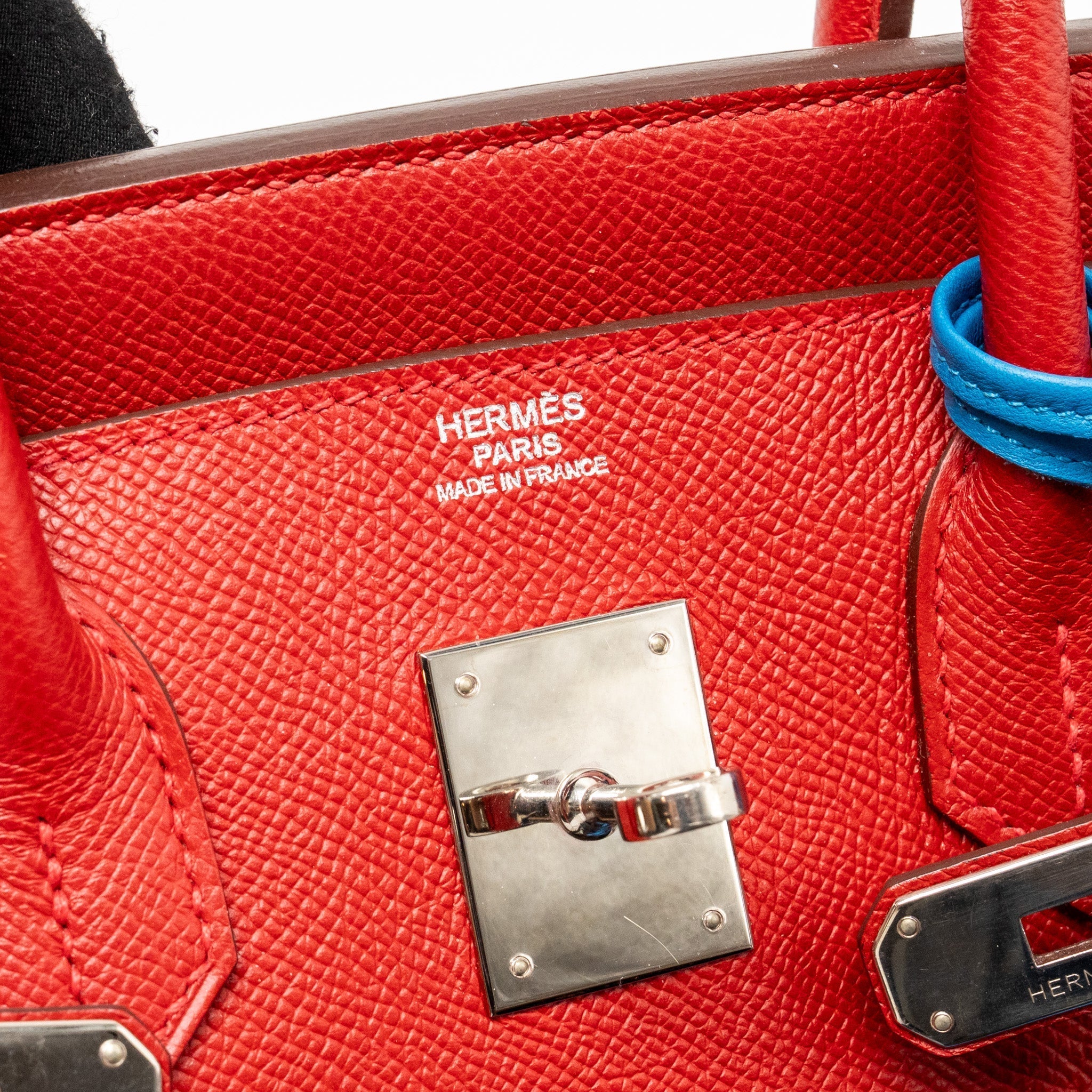 HERMES BIRKIN 30 EPSOM ROUGE CASAQUE SHW