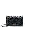 CHANEL 2.55 227 REISSUE CALFSKIN BLACK RUTHENIUM HARDWARE