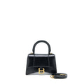 BALENCIAGA HOURGLASS XS CALFSKIN BLACK GHW