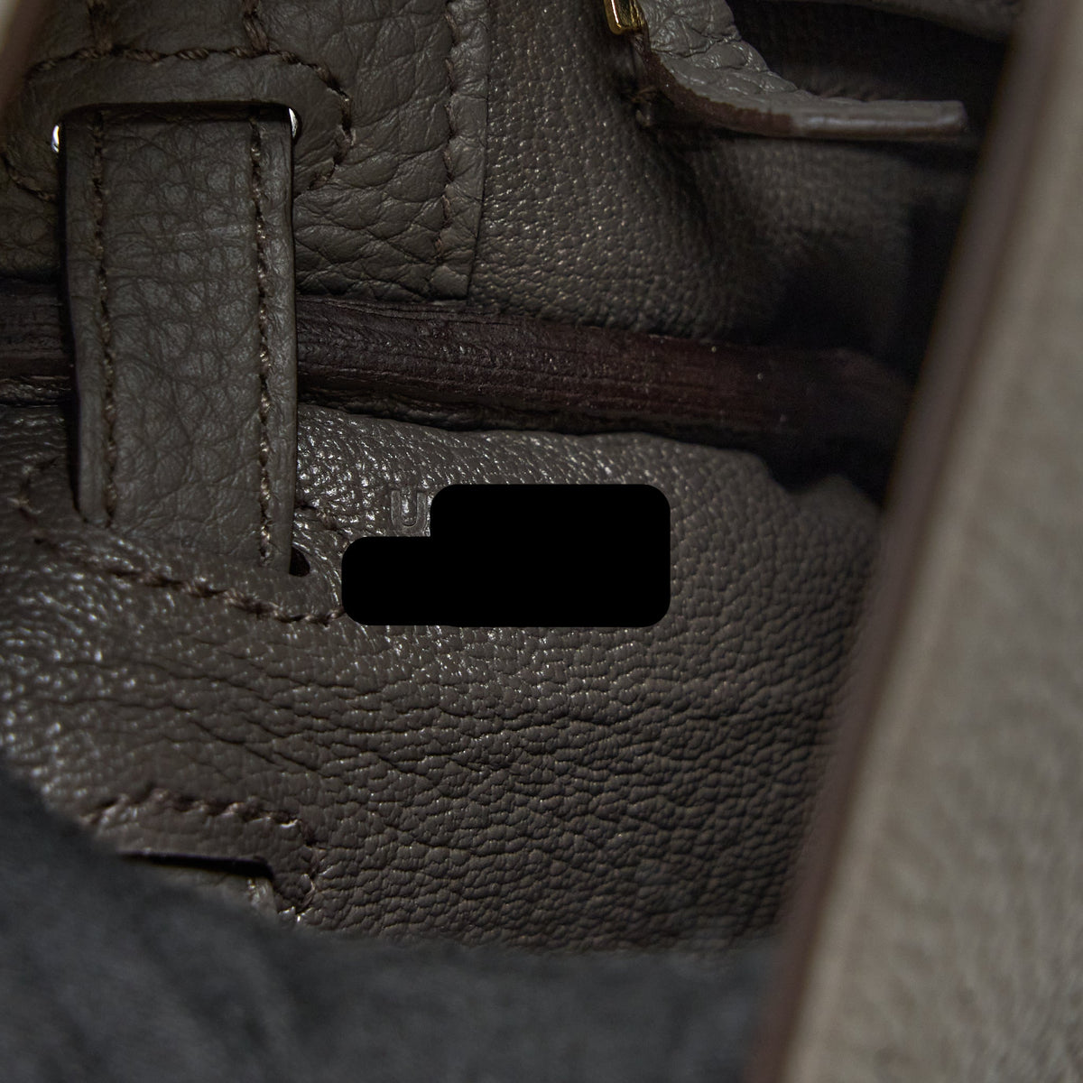 Hermes Kelly 25 Togo Gris Etain GHW