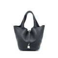 Hermes Picotin 22 Lock Bag Clemence Black SHW