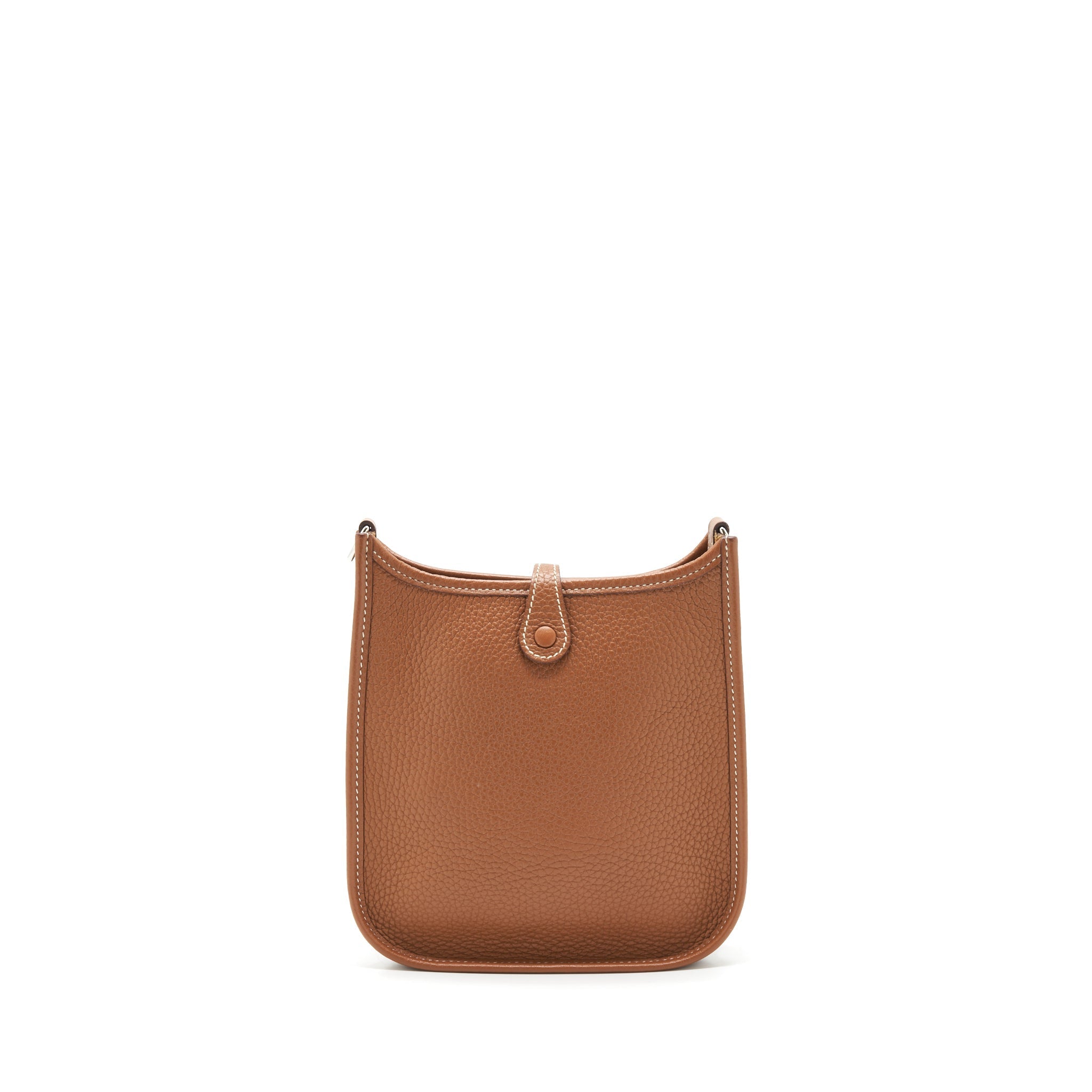 HERMES MINI EVELYNE CLEMENCE GOLD/ AMORE-BRIQUE SHW