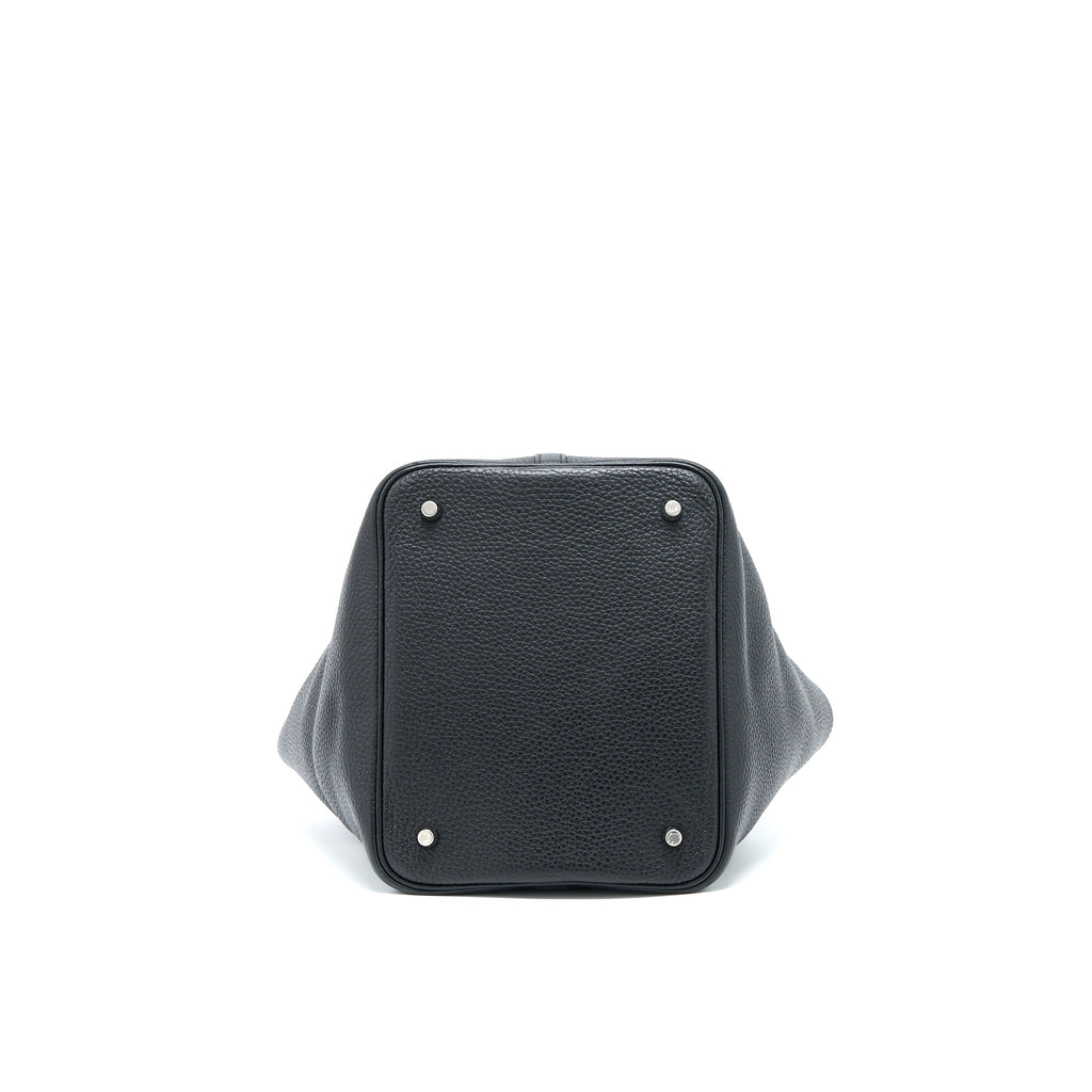 Hermes Picotin 22 Lock Bag Clemence Black SHW