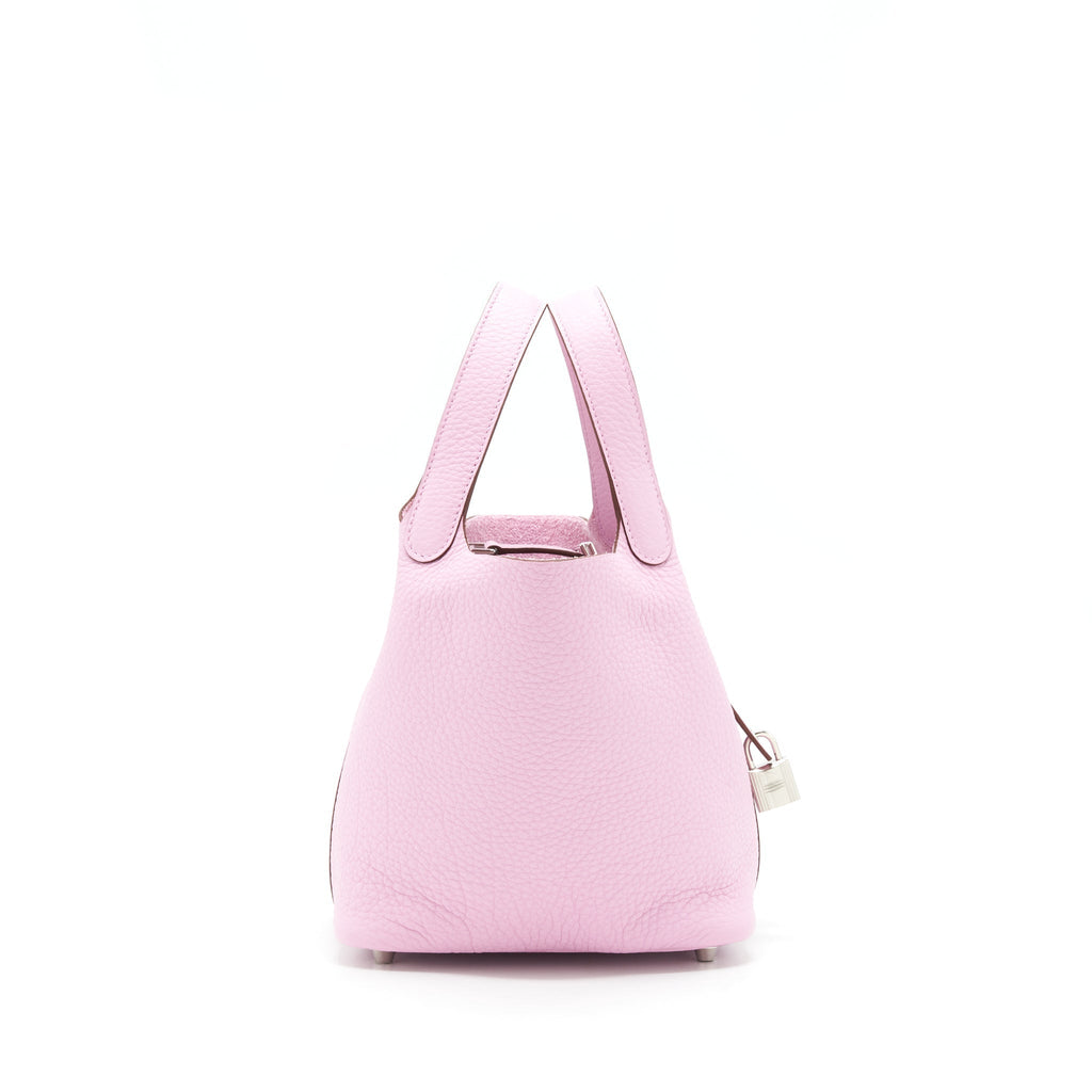 HERMES PICOTIN 18 LOCK BAG CLEMENCE X9 MAUVE SYLVESTRE SHW