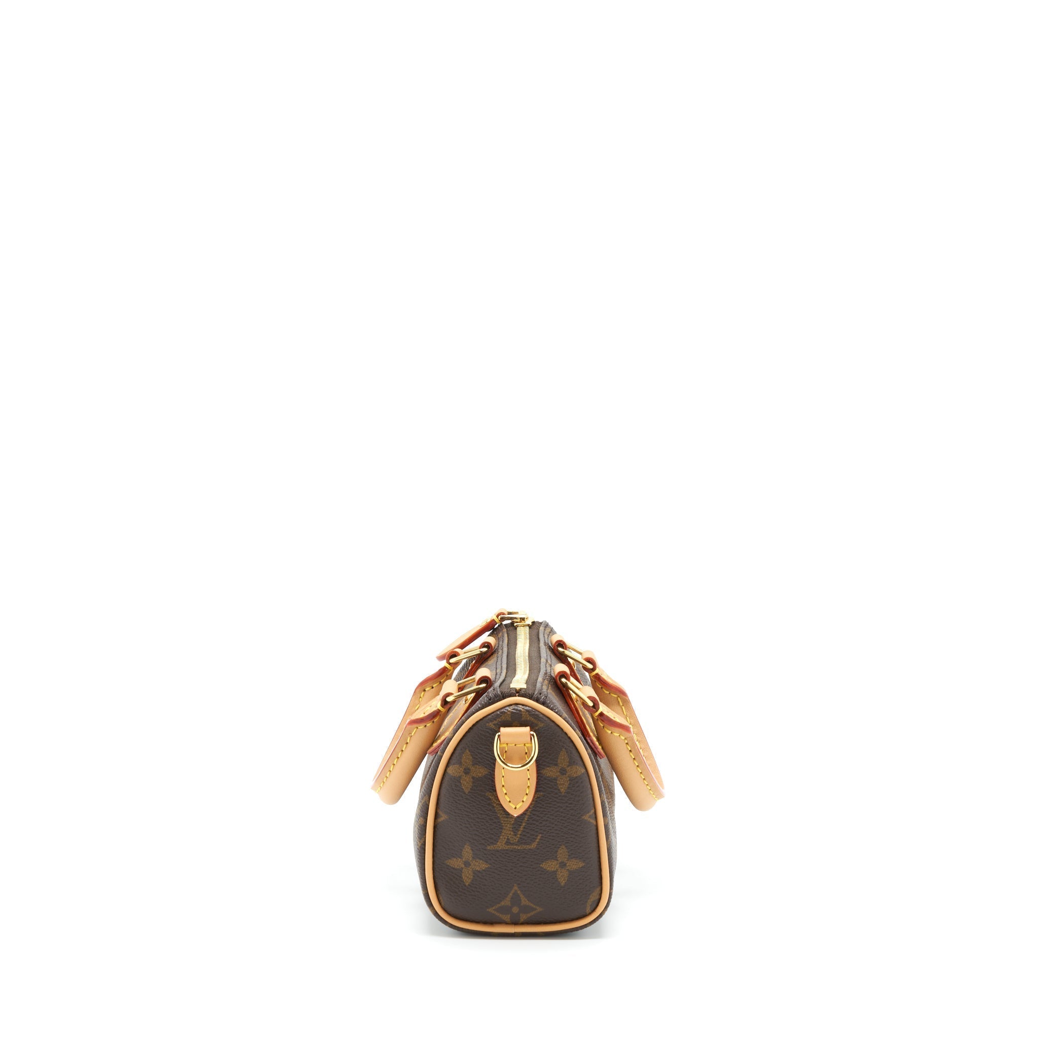 LOUIS VUITTON NANO SPEEDY NEW VERSION MONOGRAM CANVAS GHW