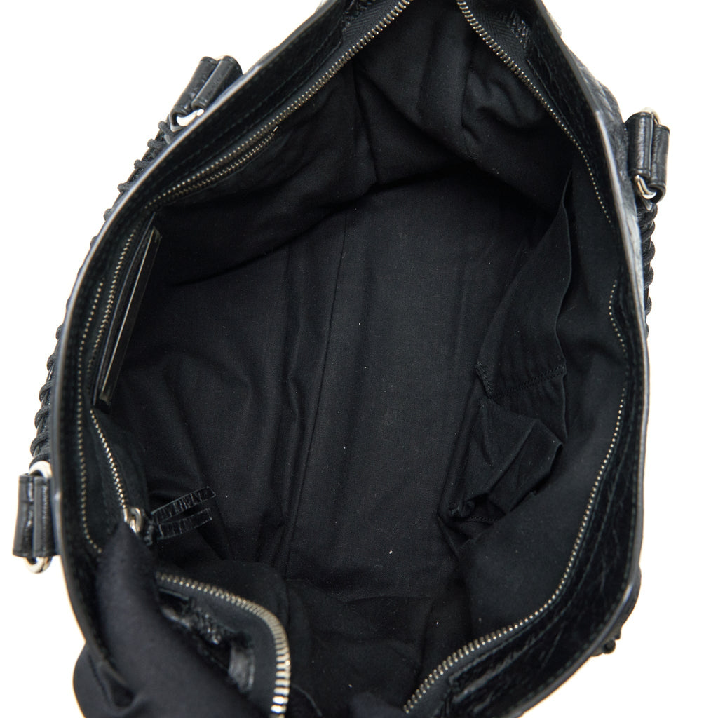 BALENCIAGA CITY BAG BLACK SHW
