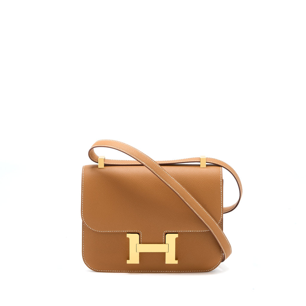 Hermes Constance 24 Epsom Gold GHW (New Version)