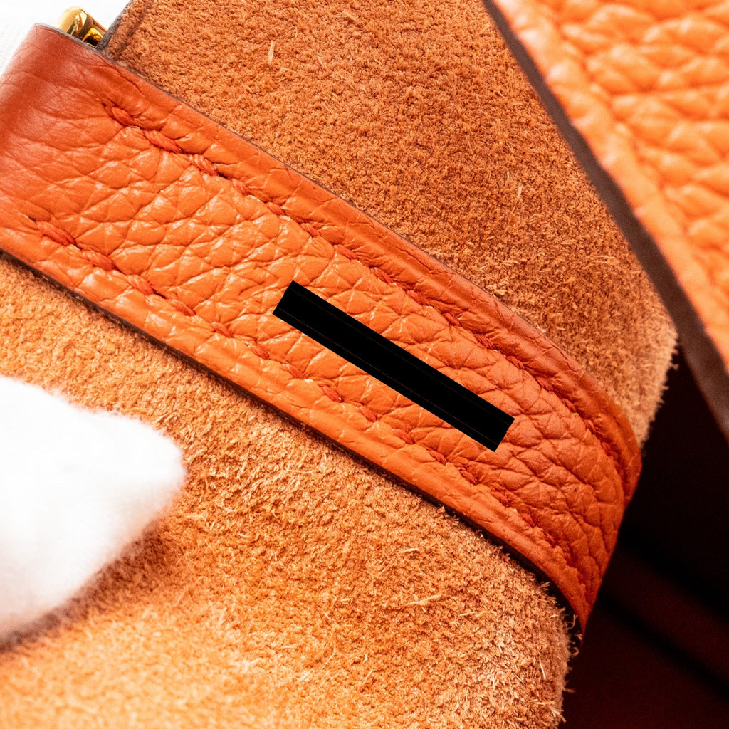 HERMES PICOTIN 18 LOCK BAG TAURILLON MAURICE 6C CUIVRE GHW