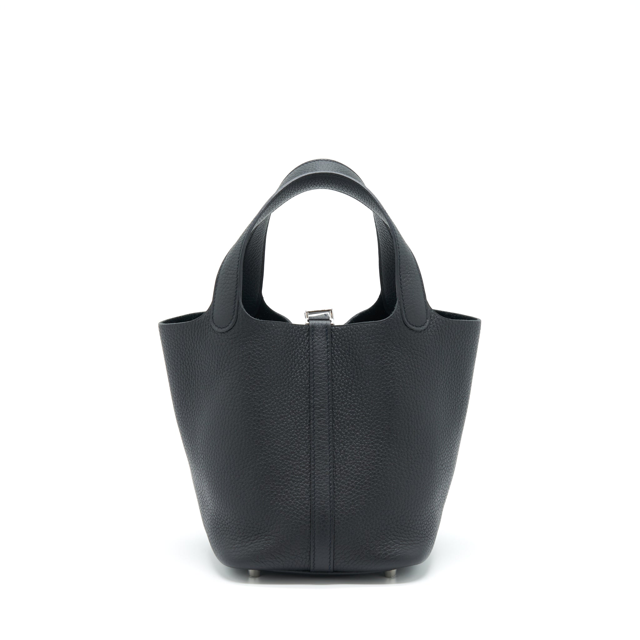 HERMES PICOTIN 18 LOCK BAG BLACK SHW