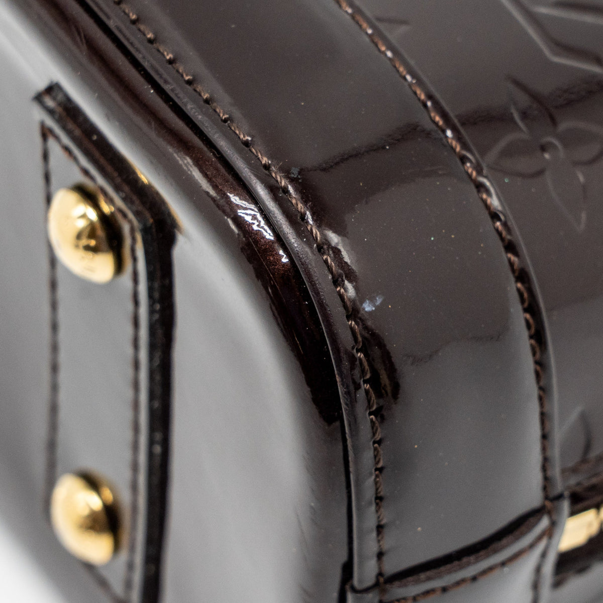 LOUIS VUITTON ALMA BB PATENT AMATANTE GHW