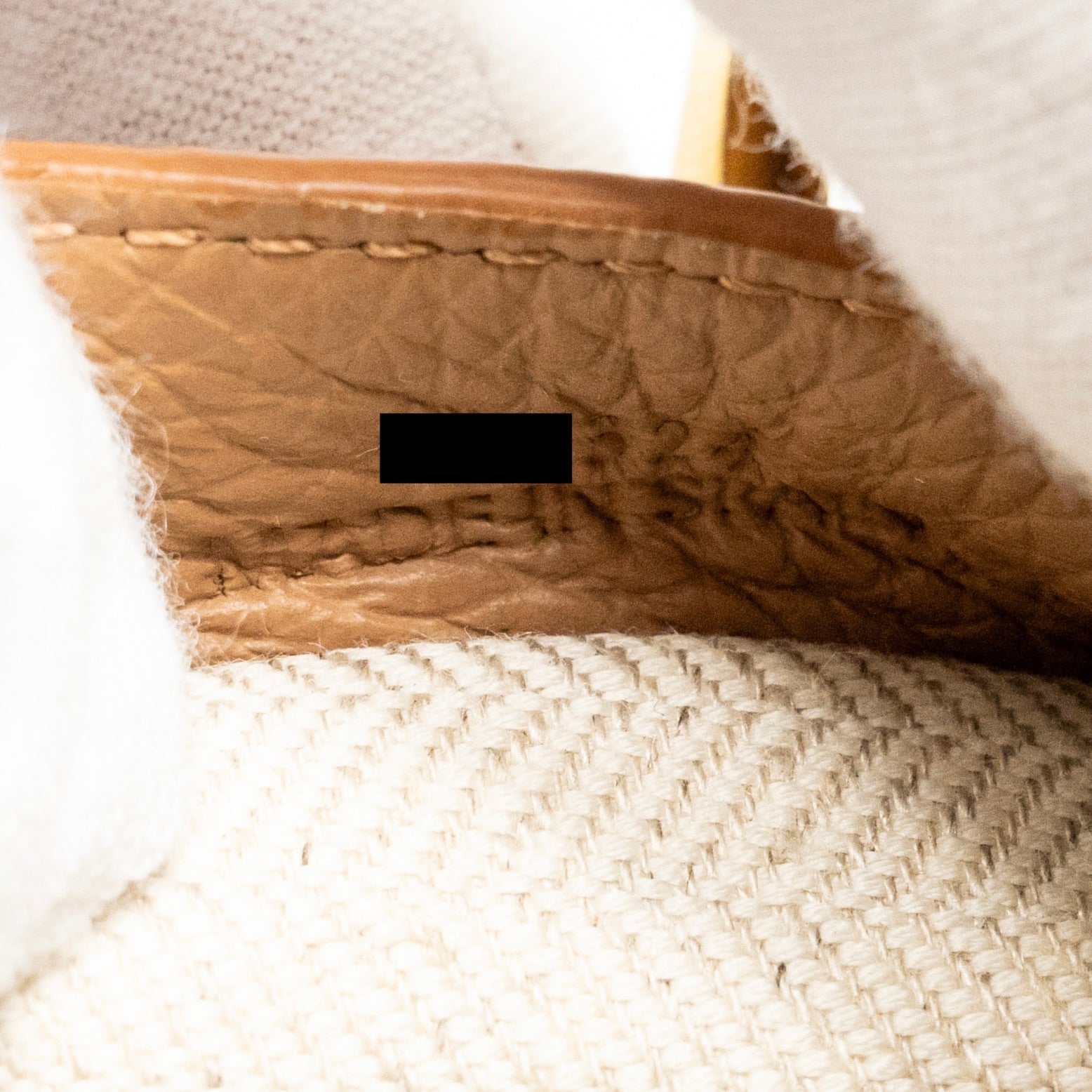 LOEWE MINI PUZZLE BAG SOFT GRAINED CALFSKIN TOFFEE GHW