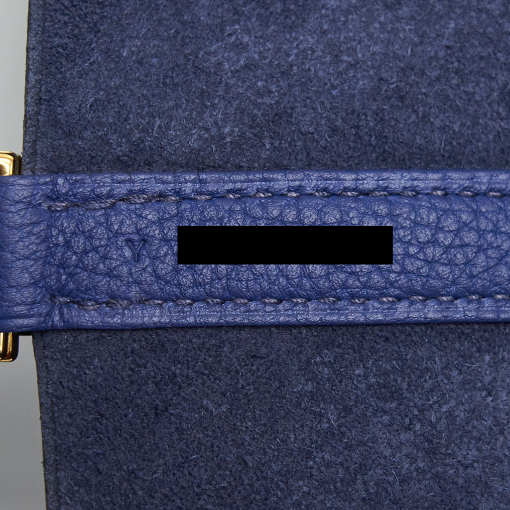 Hermes picotin 22 Lock bag Taurillon Maurice blue Saphir GHW