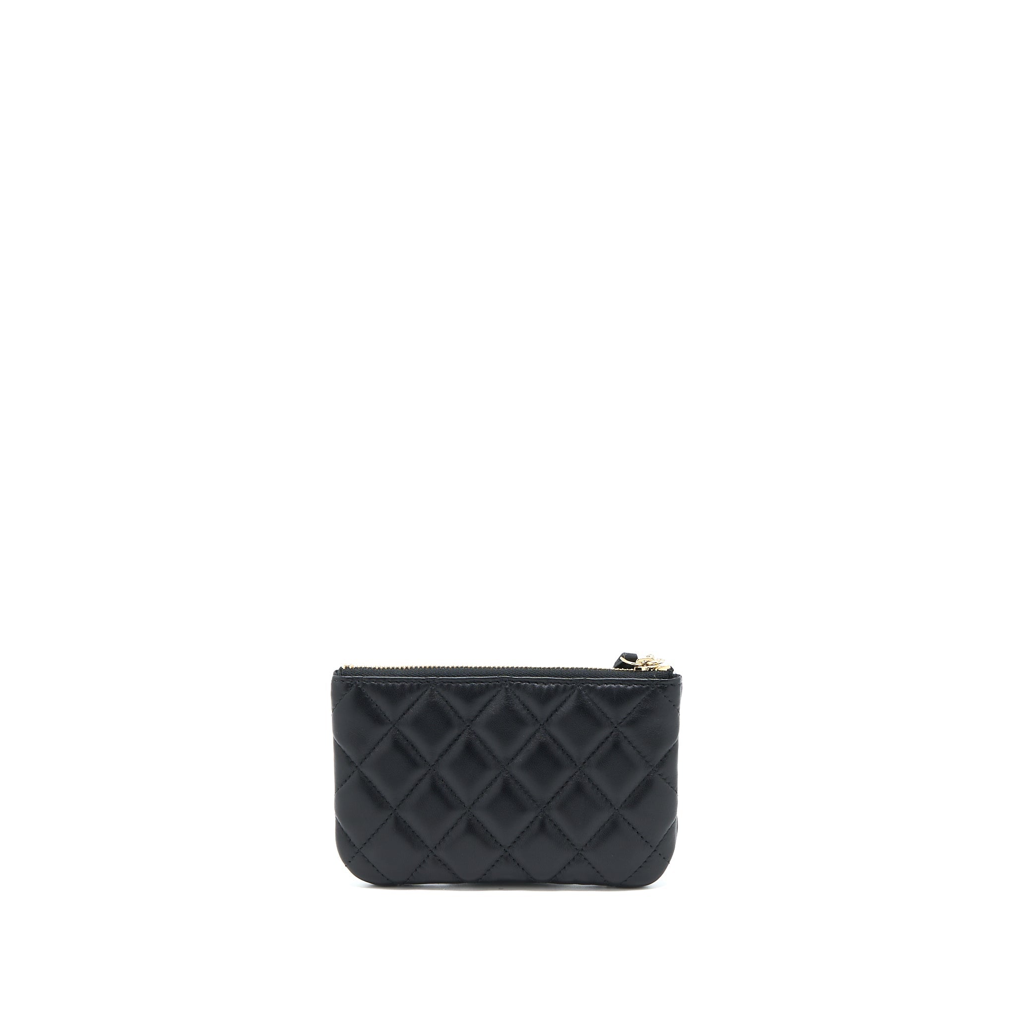 CHANEL 21S MINI POUCH LIMITED EDITION LAMBSKIN BLACK LGHW