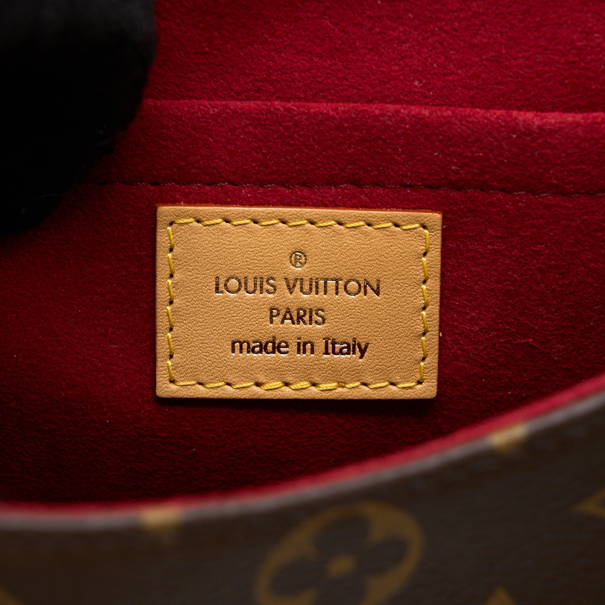 LOUIS VUITTON TAMBOURIN BAG MONOGRAM CANVAS GHW