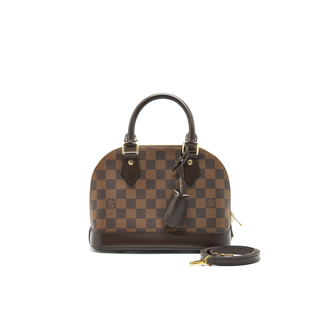 LOUIS VUITTON ALMA BB DAMIEN EBENE