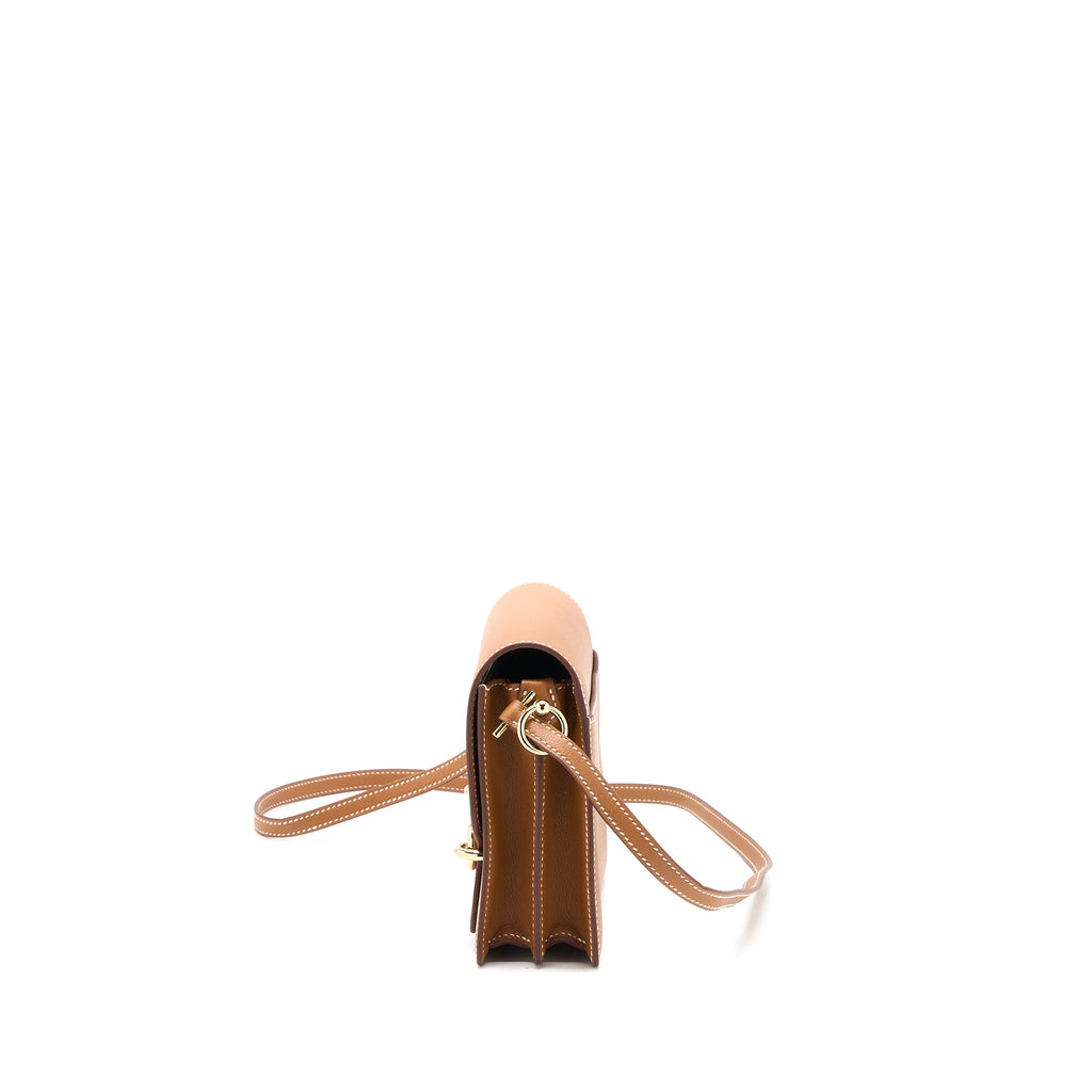 Hermes Mini Roulis Evercolor Gold LGHW