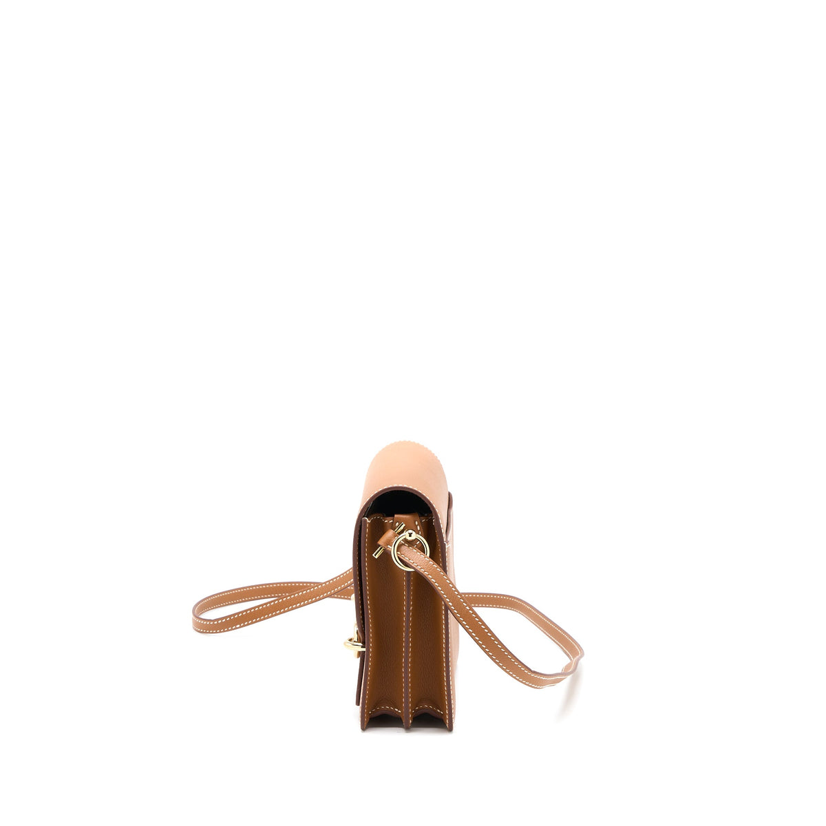 Hermes Mini Roulis Evercolor Gold LGHW