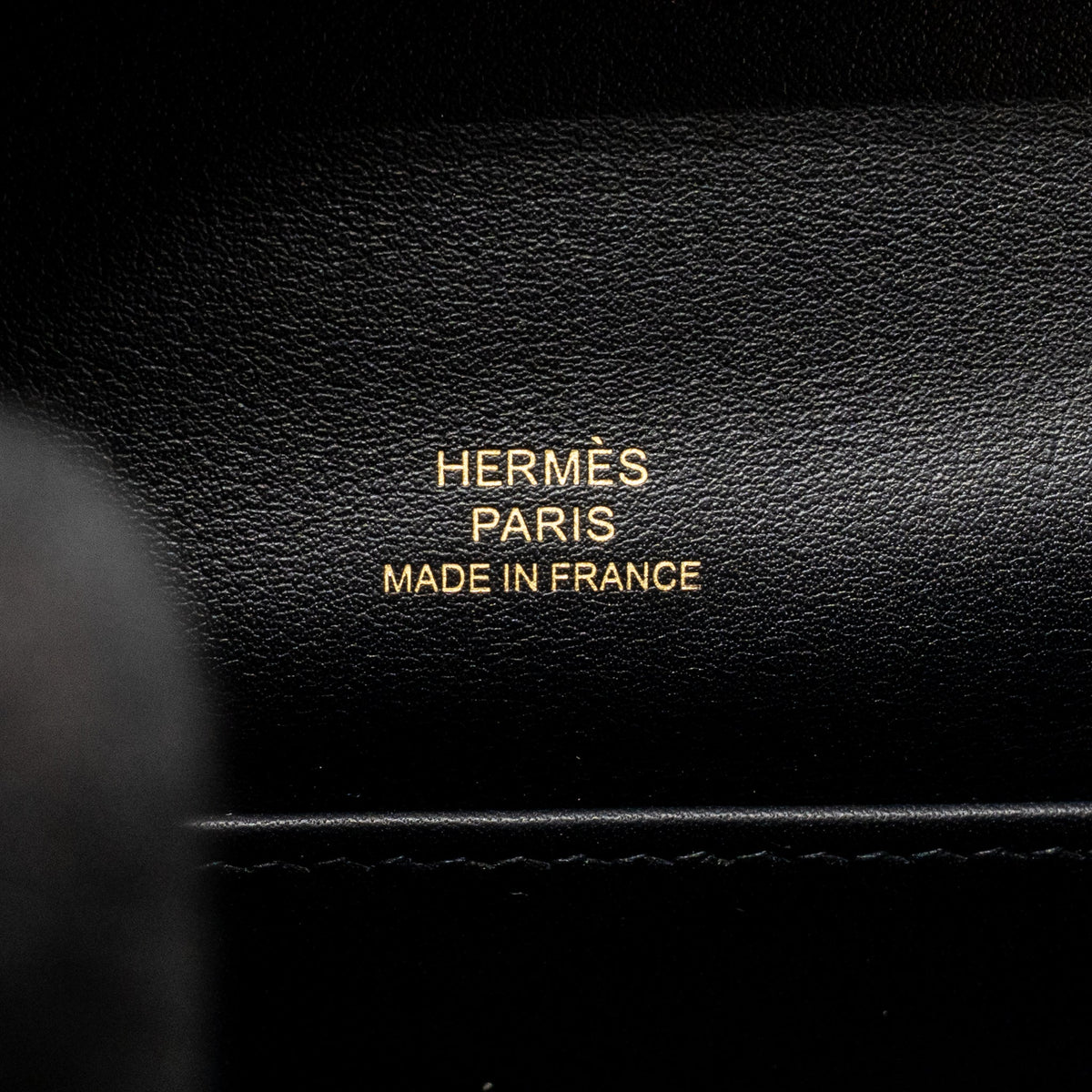 Hermes Kelly Pochette Swift Black GHW
