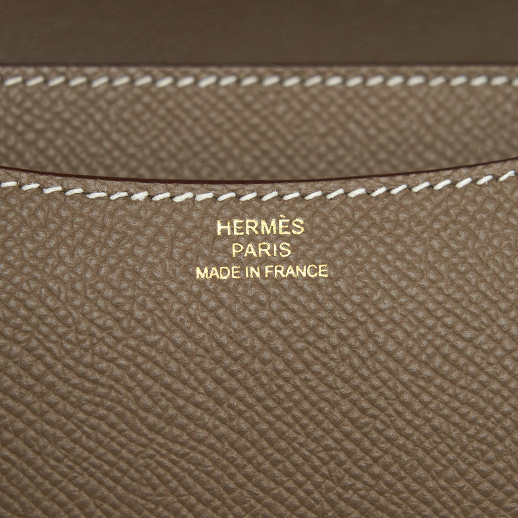 HERMES CONSTANCE MINI EPSOM ETOUPE GHW