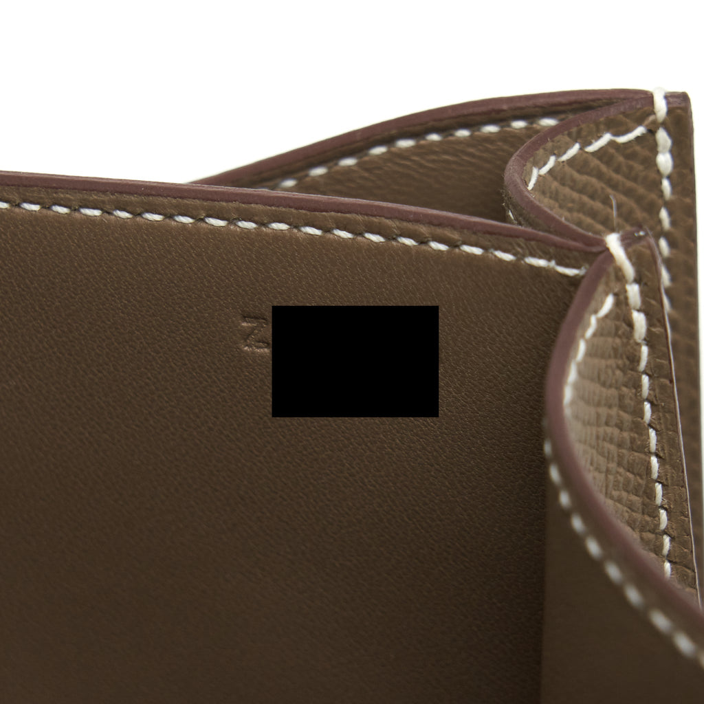HERMES CONSTANCE MINI EPSOM ETOUPE GHW