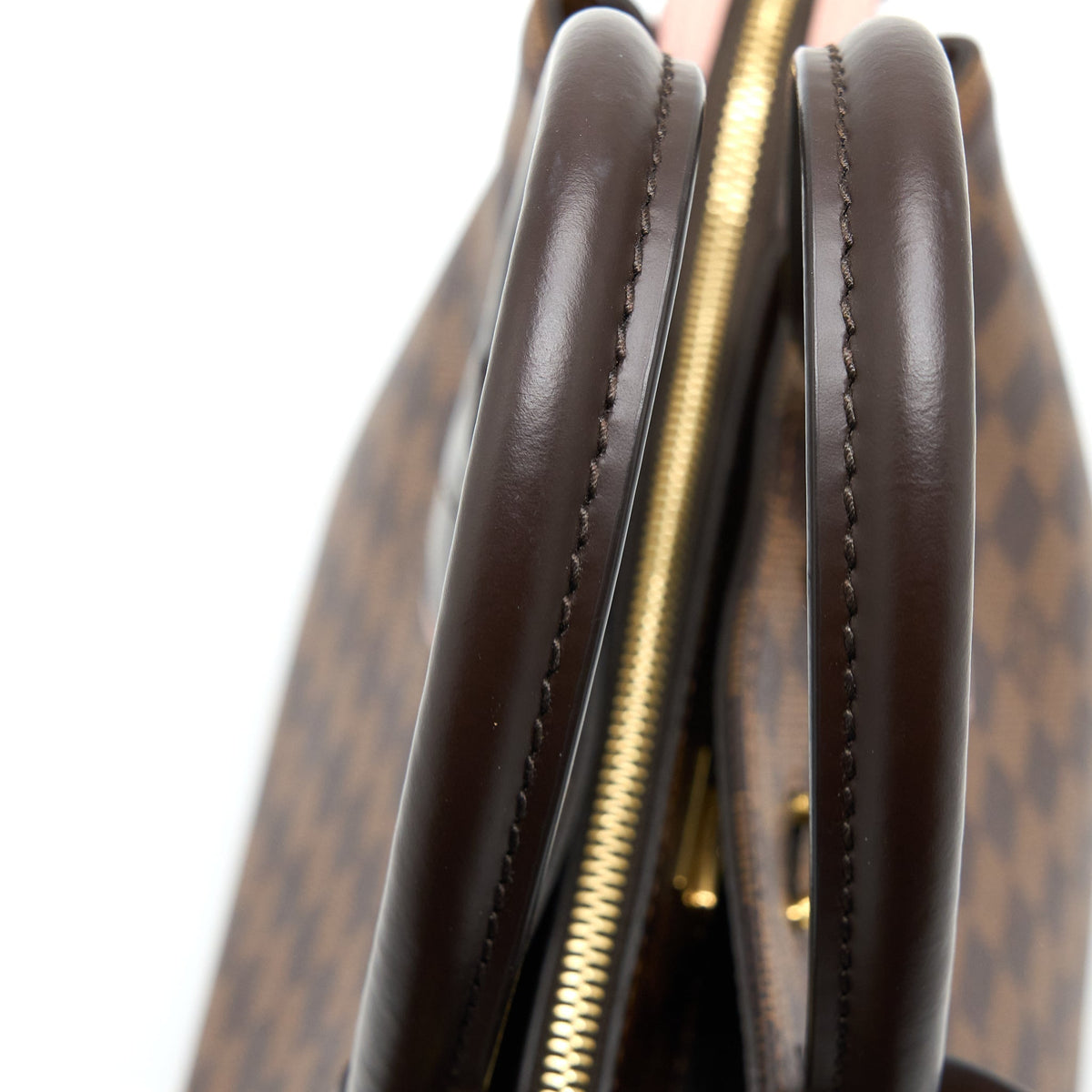 LOUIS VUITTON NORMANDY TOTE BAG DAMIER EBENE CANVAS MAGNOLIA GHW
