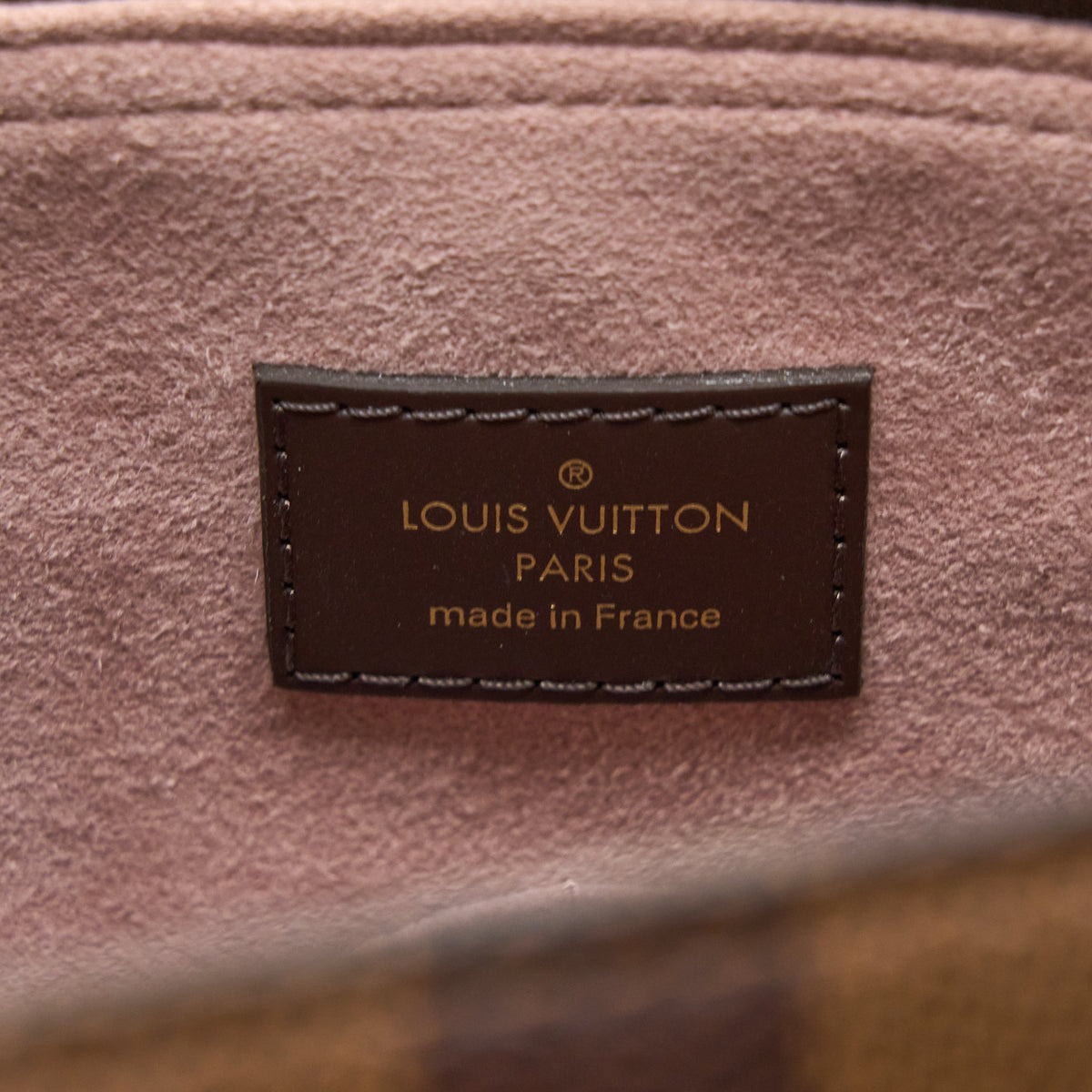LOUIS VUITTON NORMANDY TOTE BAG DAMIER EBENE CANVAS MAGNOLIA GHW