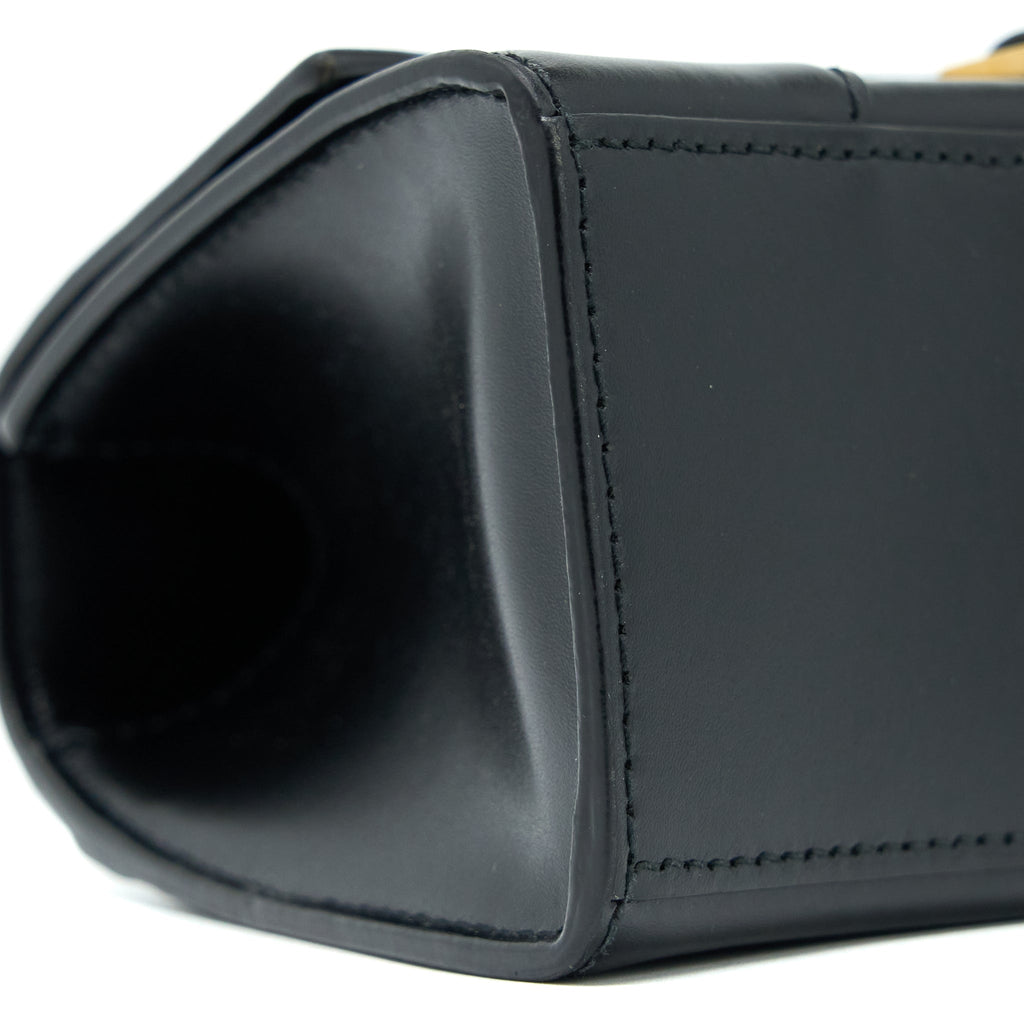 BALENCIAGA HOURGLASS XS CALFSKIN BLACK GHW