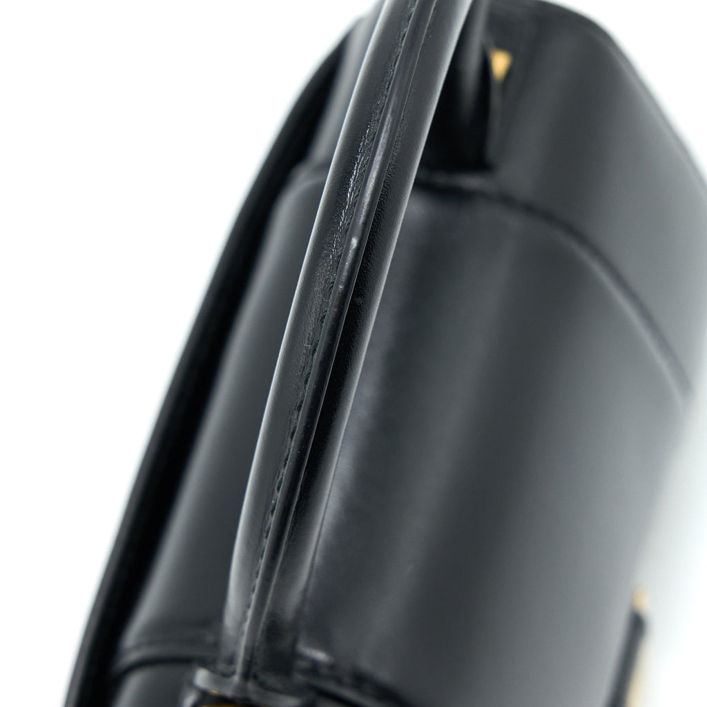 BALENCIAGA HOURGLASS XS CALFSKIN BLACK GHW