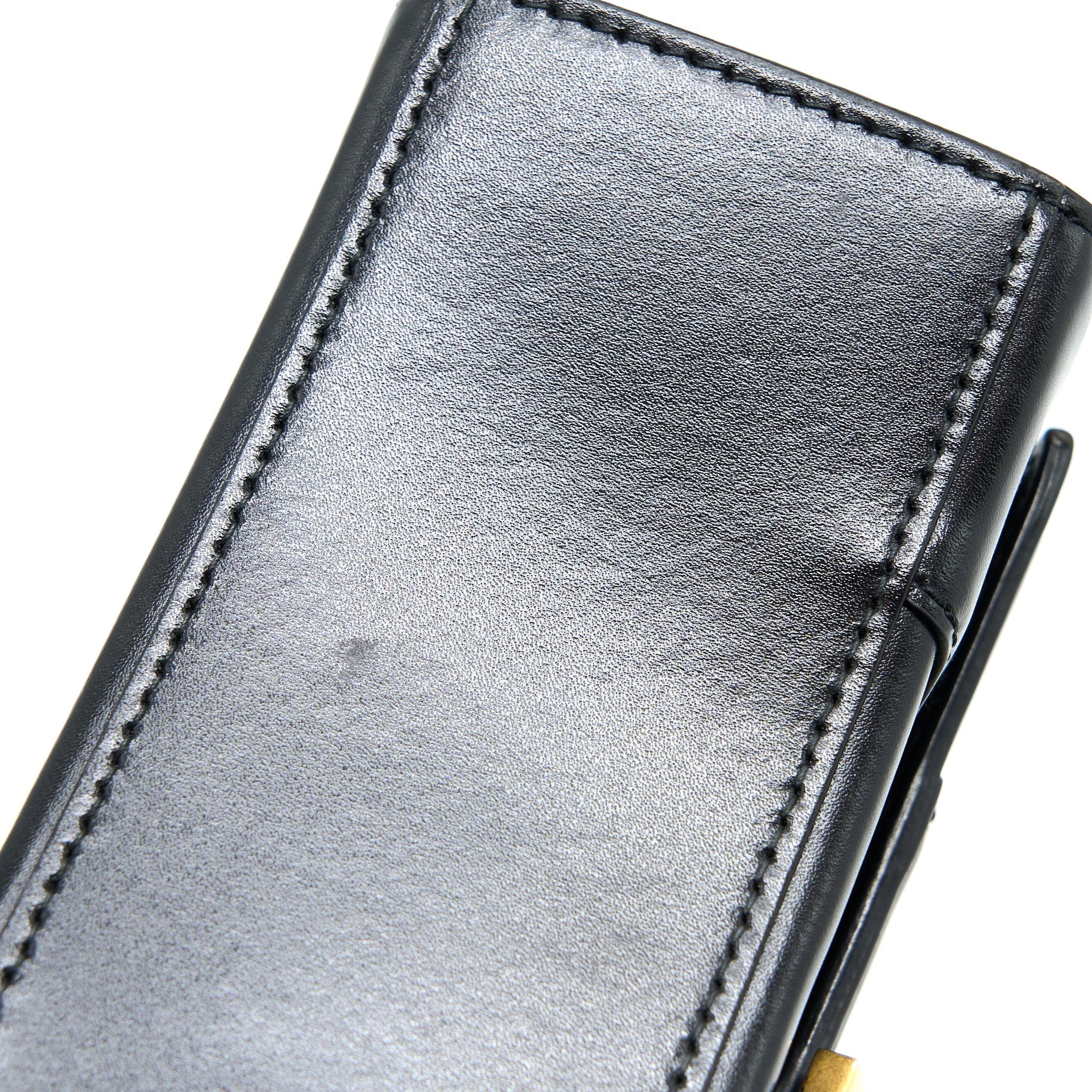 BALENCIAGA HOURGLASS XS CALFSKIN BLACK GHW