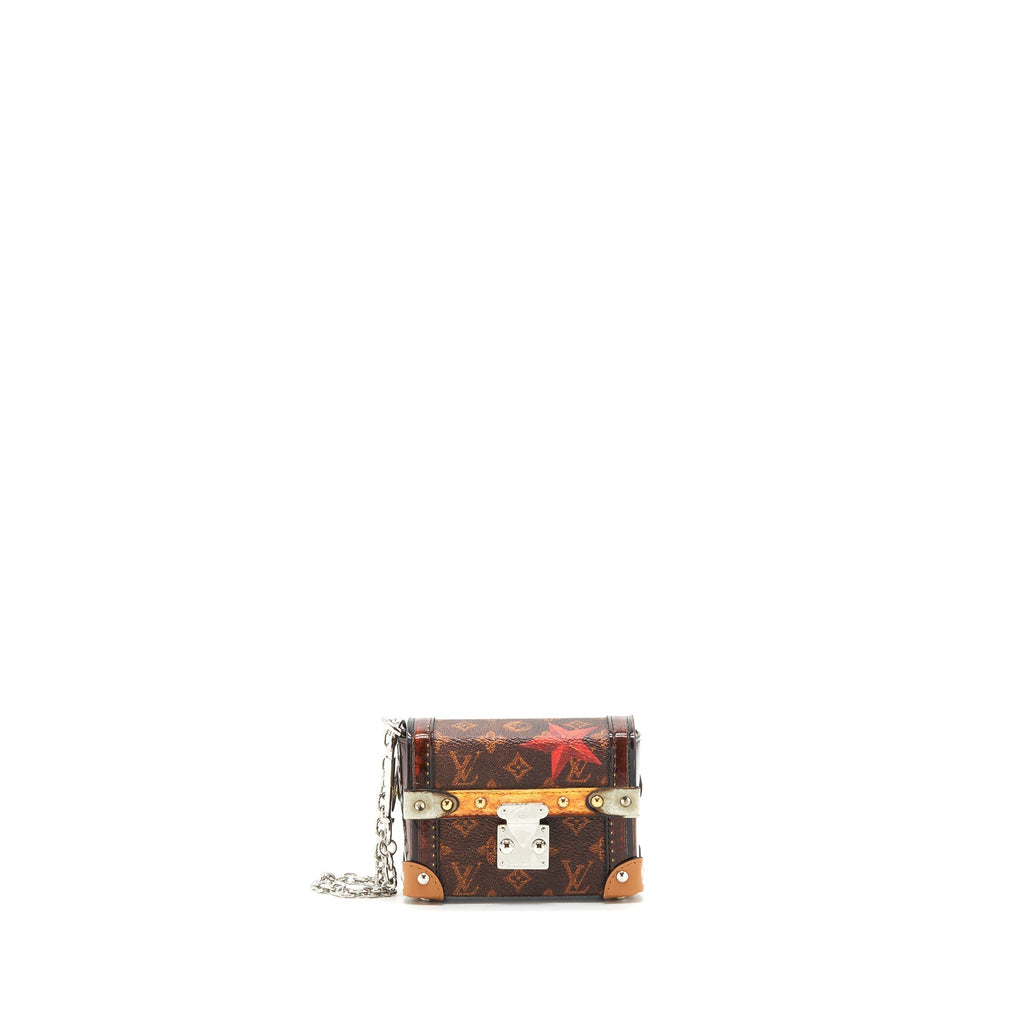 LOUIS VUITTON ESS TRUNK MINI BAG/BAG CHARM NOIR