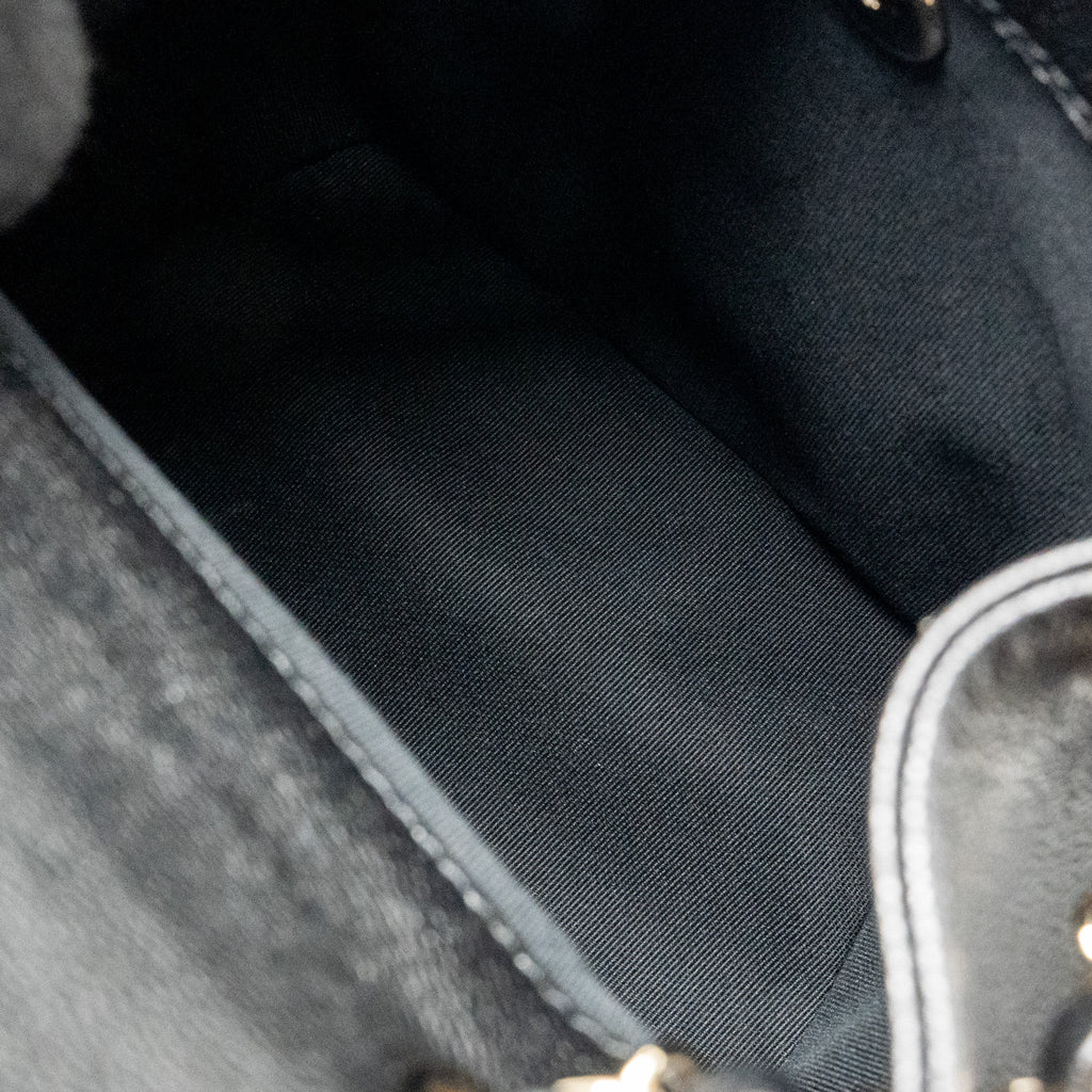 Chanel Small Duma Backpack Caviar Black LGHW (Microchip)
