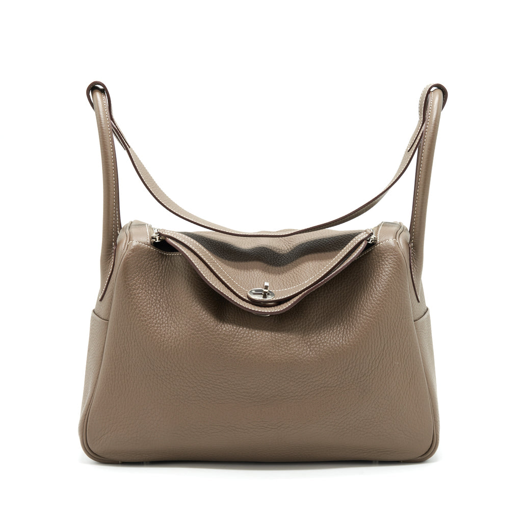 Hermes Lindy 34 Clemence Etoupe SHW