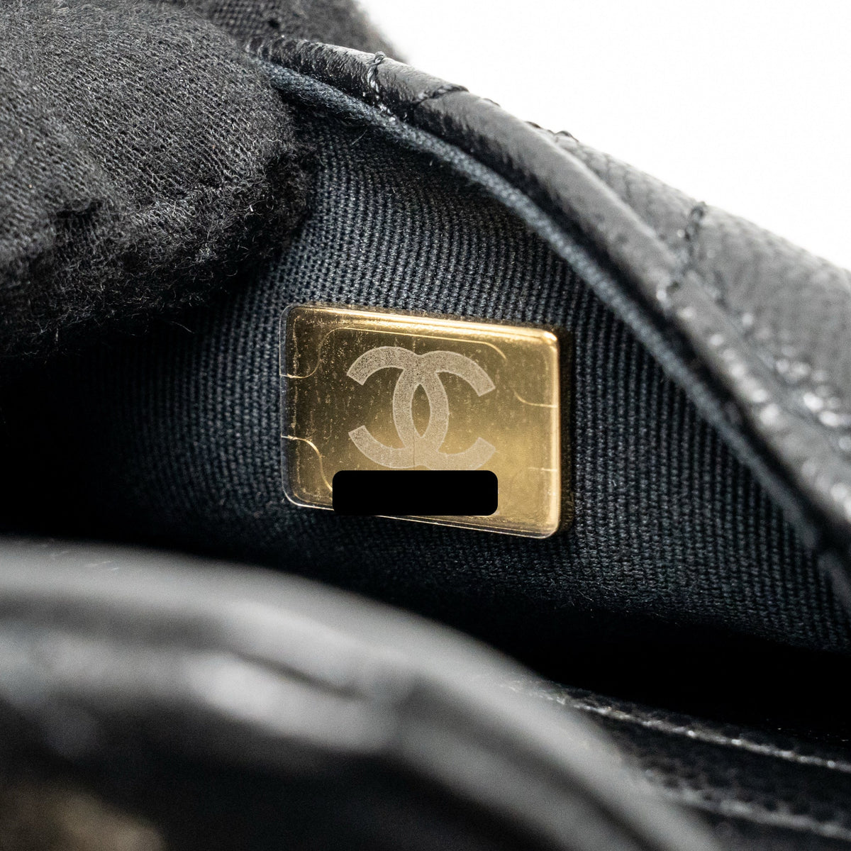 Chanel Small Duma Backpack Caviar Black LGHW (Microchip)