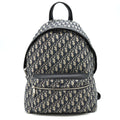 DIOR RIDER BACKPACK BEIGE AND BLACK DIOR OBLIQUE JACQUARD