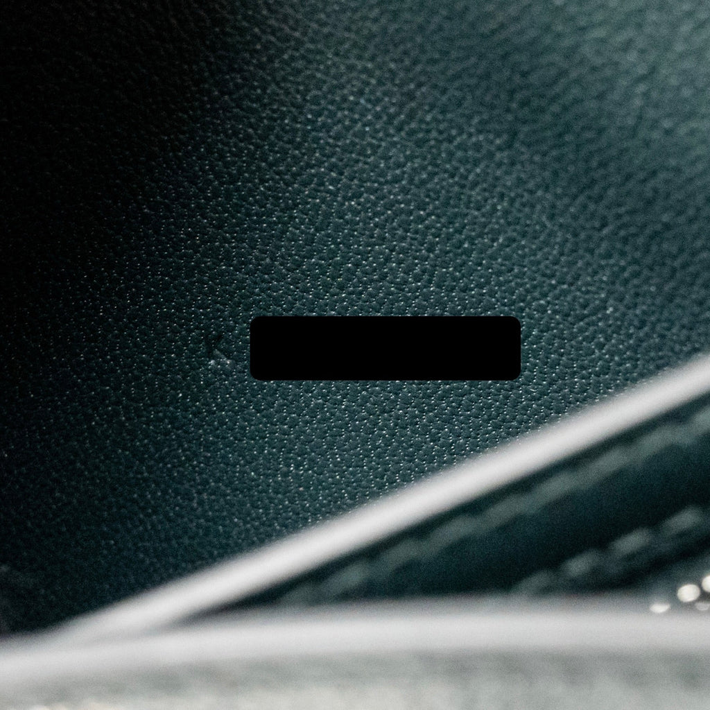 HERMES CHAINE D’ANCRE TO GO WALLET CHEVRE CHAMKILA VERT CYPRES SHW