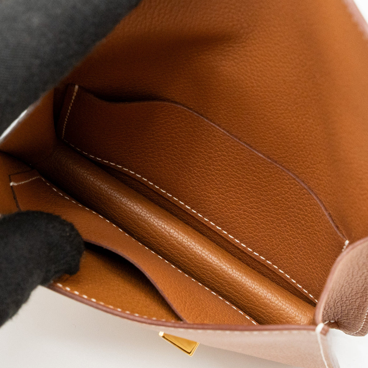 Hermes Constance Slim Evercolor Gold GHW