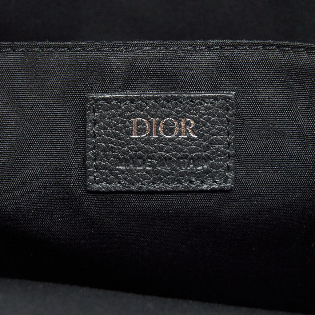 DIOR RIDER BACKPACK BEIGE AND BLACK DIOR OBLIQUE JACQUARD