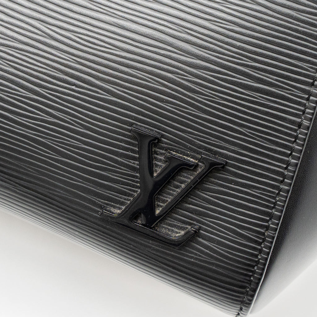 LOUIS VUITTON CLUNY MM EPI BLACK SHW