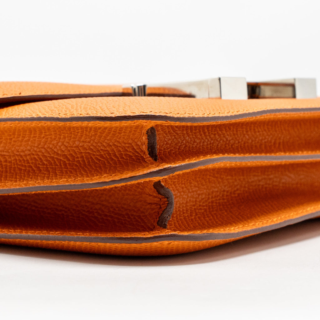 Hermes mini constance epsom orange SHW